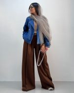 ست کت جین و شلوار _2112