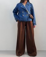 ست کت جین و شلوار _2112 - تصویر 4