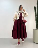 ست پیراهن و کت - 1173