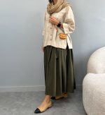 شومیز و دامن - 1101 - تصویر 3