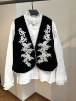 وست گلدوزی سفید 1106