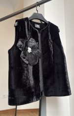 وست گلبرجسته مشکی 1105 - تصویر 5