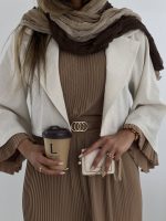 ست دامن و کت و کراپ - 2162 - تصویر 4