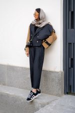 ست بارونی و شلوار - 2163