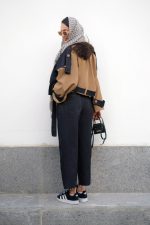 ست بارونی و شلوار - 2163 - تصویر 3