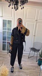 ست بارونی و شلوار - 2163 - تصویر 5