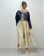 ست کت و دامن شلواری - 2159