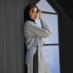 شومیز و شلوار شیفر - 1158 - تصویر 4