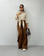 ست شومیز و شلوار - 1160 - تصویر 6