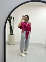 ست شومیز و شلوار و وست - 1164 - تصویر 3