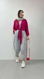 ست شومیز و شلوار و وست - 1164