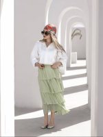 شومیز و دامن - 1184 - تصویر 6