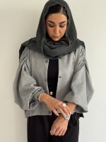 کت پیلی دار -2257 - تصویر 3