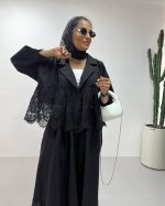 ست کت و دامن شلواری ژان - 1192 - تصویر 8