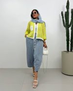 بامبر جکت قلاب بافی _ 1192 - تصویر 6