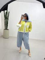 بامبر جکت قلاب بافی _ 1192 - تصویر 9