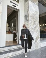 کت شال دار -2233 - تصویر 4