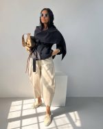 ست بارونی و شلوار - 1227 - تصویر 3