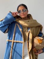 ست پالتو کوکو و شلوار میلا - 1233 - تصویر 3