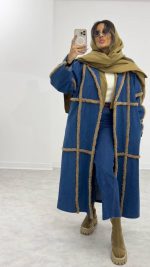 ست پالتو کوکو و شلوار میلا - 1233 - تصویر 5