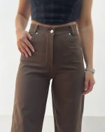 ست ترنچ کت دیفن و شلوار امکو - 1239 - تصویر 7